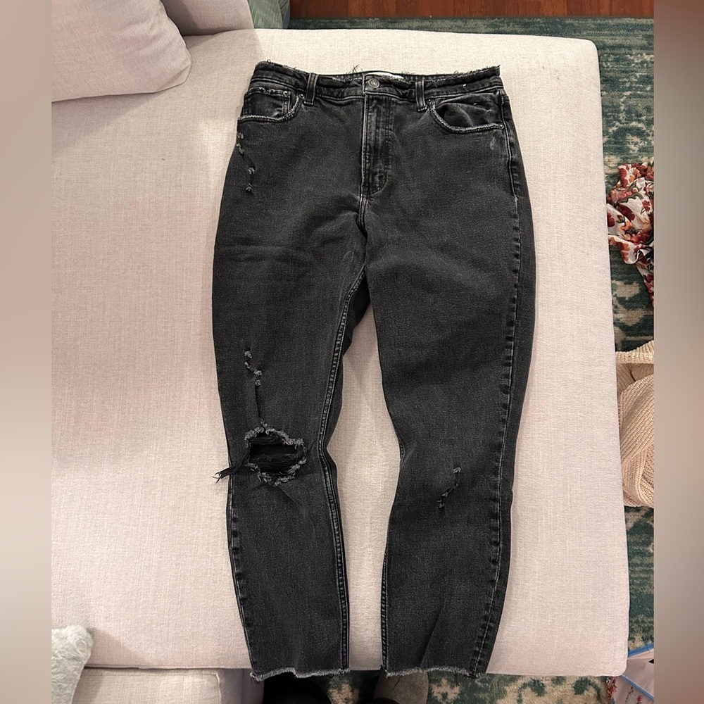 Abercrombie and Fitch skinny jeans, curve love. Size 8.